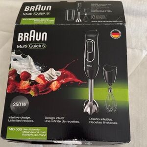 Braun MultiQuick 5 Hand Blender - Black